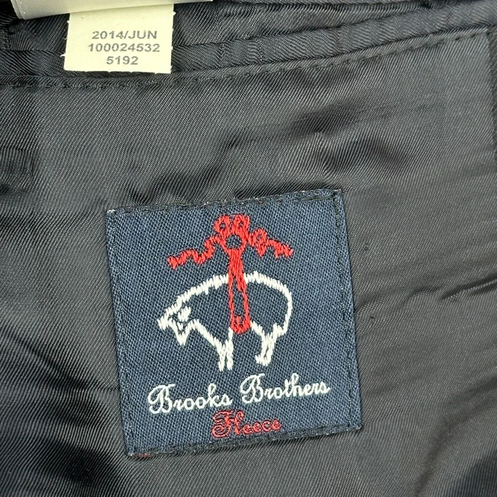 Brooks Brothers Boys Navy Blue Loro Piana Super‎ 120s Wool Blazer Jacket Size 16